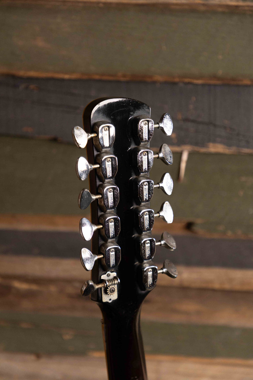 Yamaha SA-20 12-String Hollow Body 1968 - 1972 - Sunburst Made in Japan