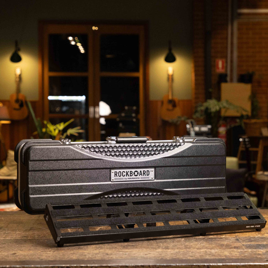 RockBoard by Warwick Duo 2.1 Pedalboard with Flight Case