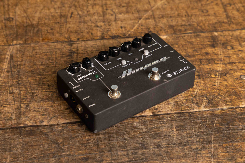 Ampeg SCR‑DI Bass DI Preamp with Scrambler Overdrive Pedal