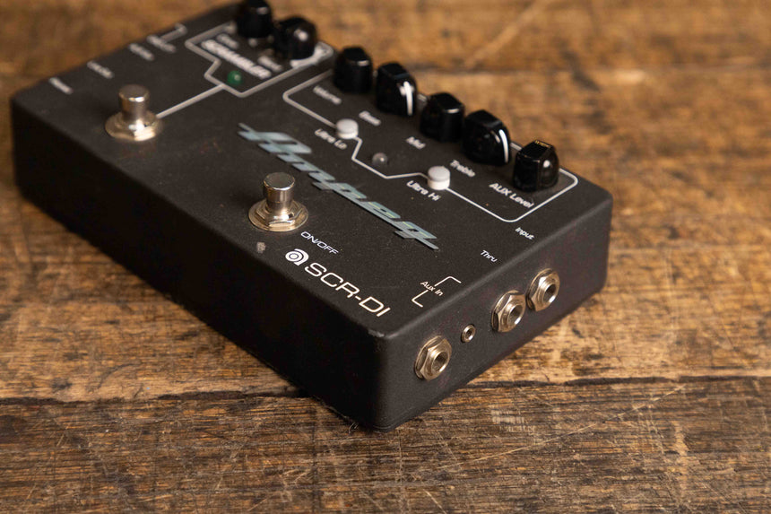 Ampeg SCR‑DI Bass DI Preamp with Scrambler Overdrive Pedal