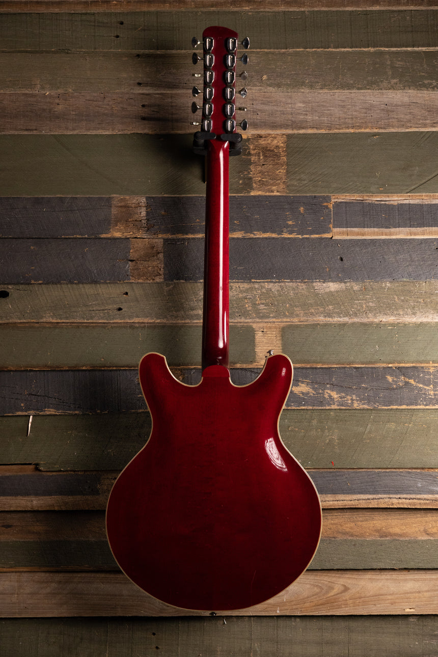 Yamaha SA-20 12-String Hollow Body 1968 - 1972 - Cherry Red