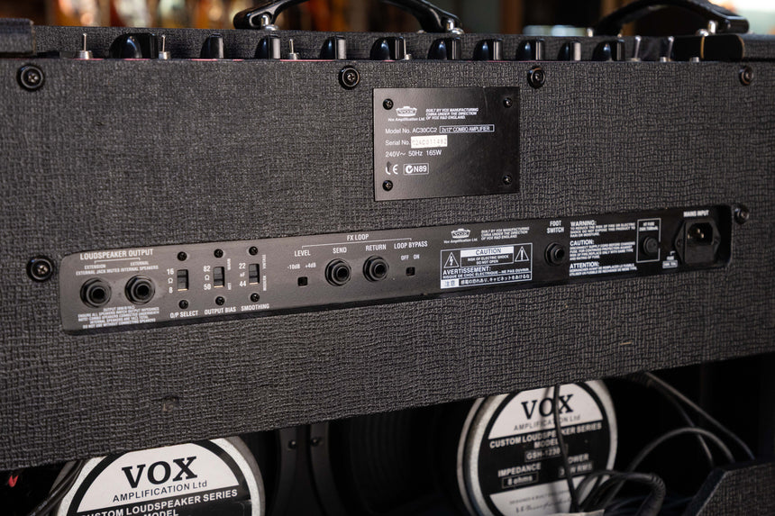 Vox AC30CC2 Custom Classic 2-Channel 30-Watt 2x12" Guitar Combo