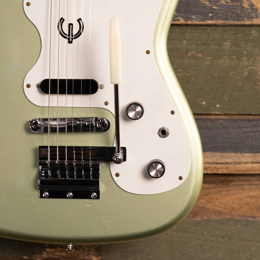 1999 Epiphone Japan (FujiGen) Olympic - Peppermint Green Metallic