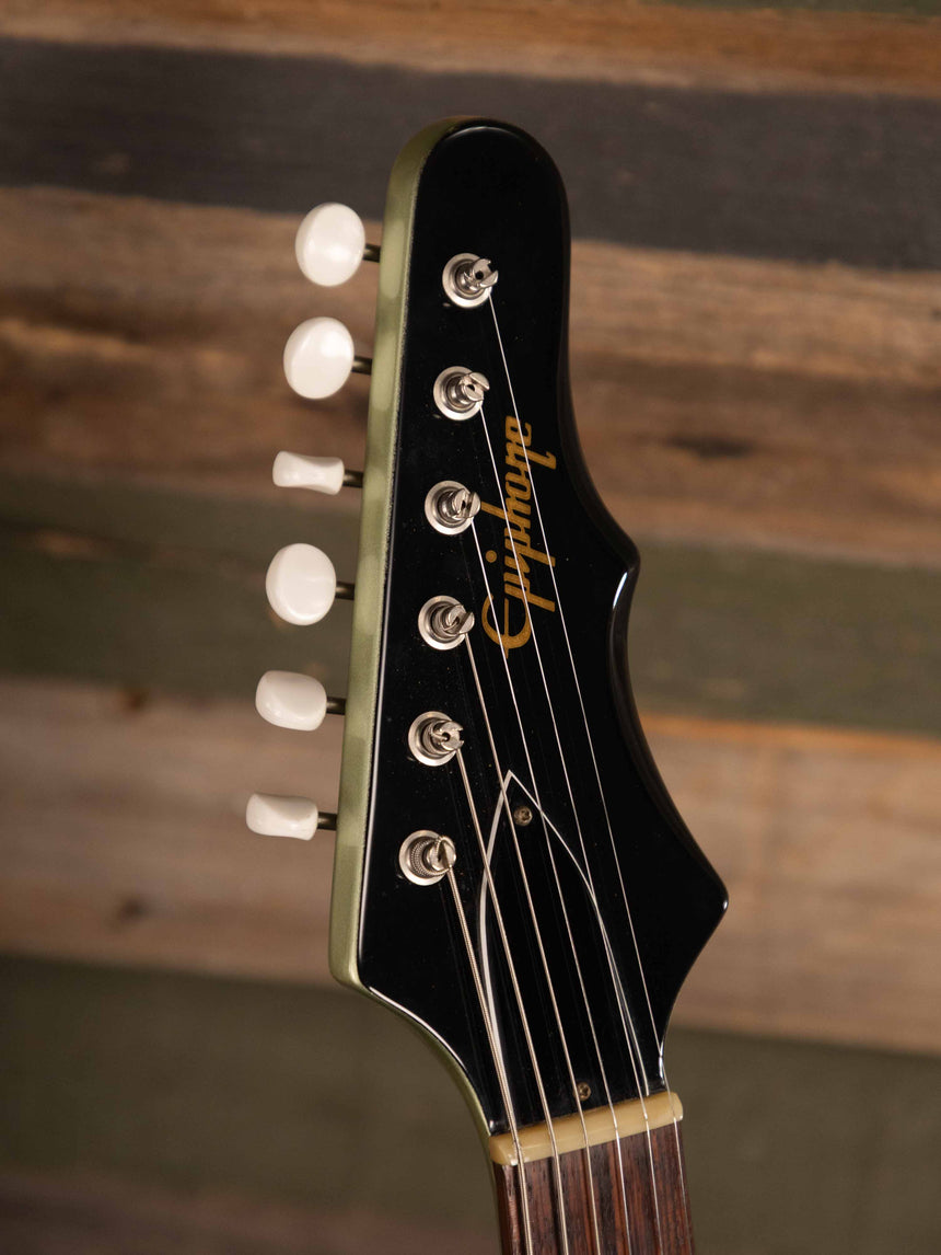 1999 Epiphone Japan (FujiGen) Olympic - Peppermint Green Metallic
