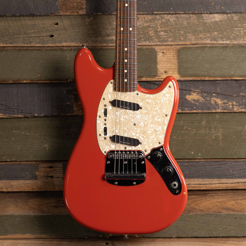 Squier Vintage Modified Mustang Electric Guitar - Fiesta Red