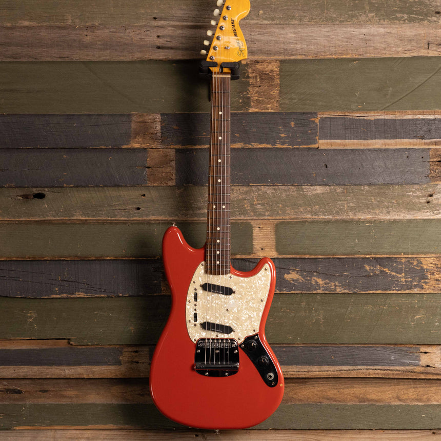 Squier Vintage Modified Mustang Electric Guitar - Fiesta Red