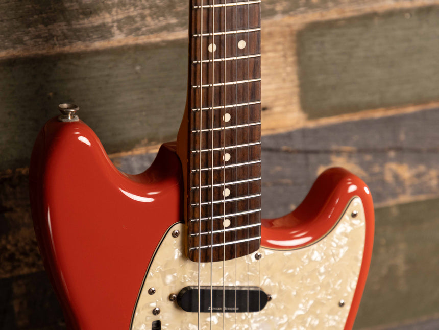 Squier Vintage Modified Mustang Electric Guitar - Fiesta Red