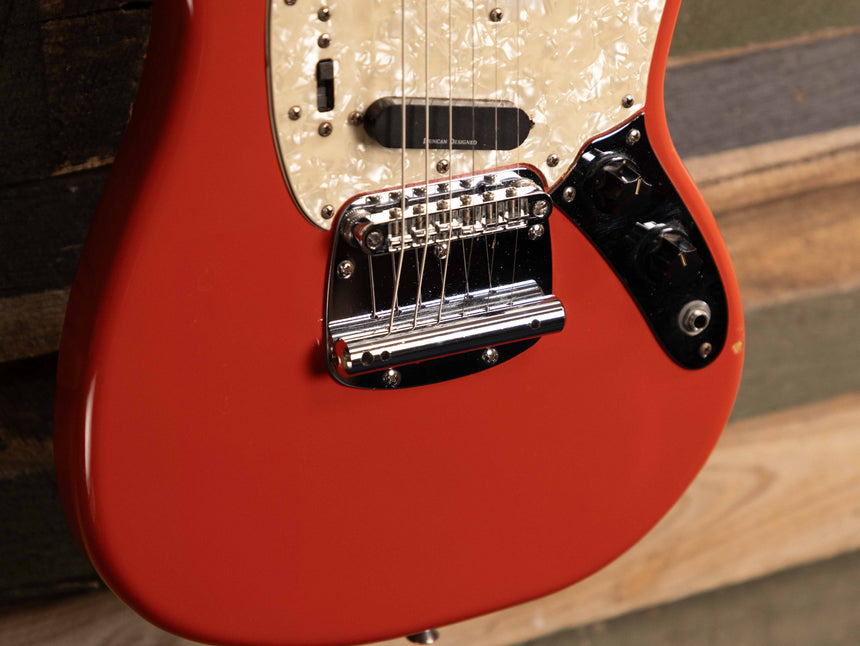 Squier Vintage Modified Mustang Electric Guitar - Fiesta Red