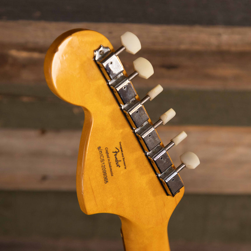 Squier Vintage Modified Mustang Electric Guitar - Fiesta Red