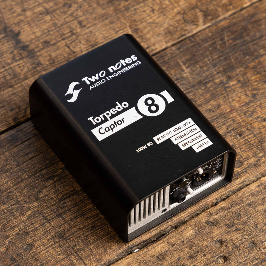 Two Notes Torpedo Captor Loadbox/Attenuator/DI - 8 Ohm