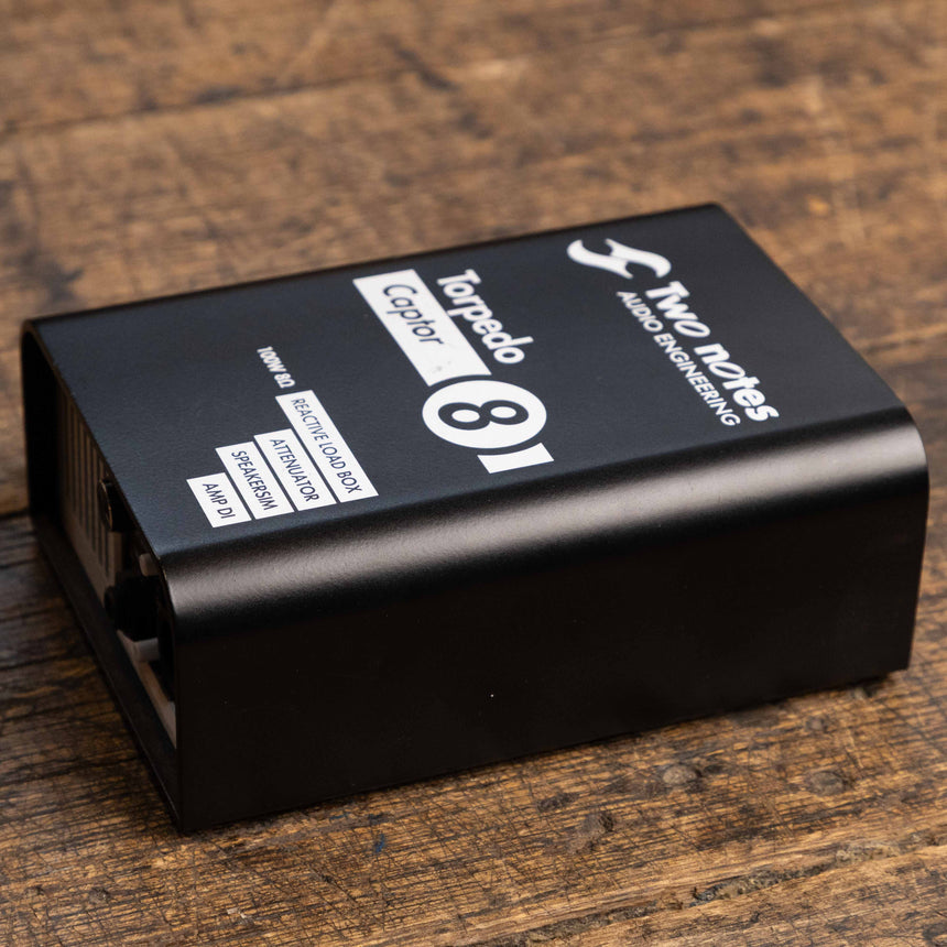 Two Notes Torpedo Captor Loadbox/Attenuator/DI - 8 Ohm