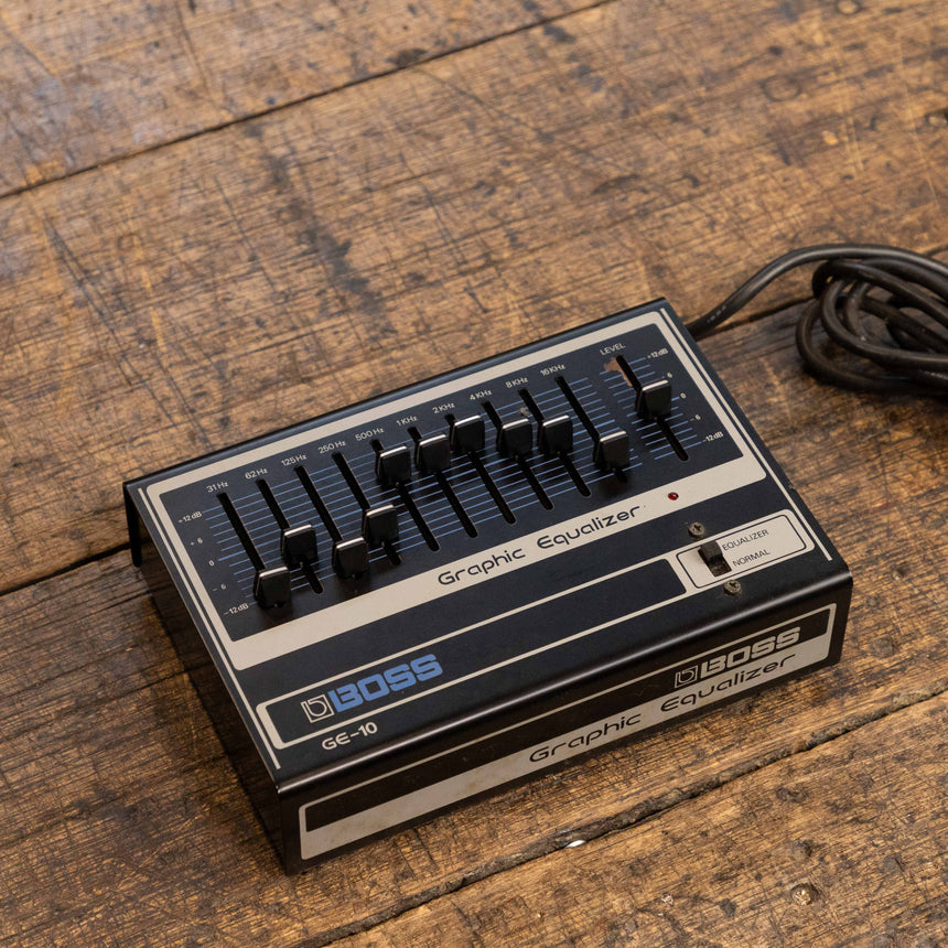 Boss GE-10 Graphic Equalizer Pedal - Converted for Australian Use