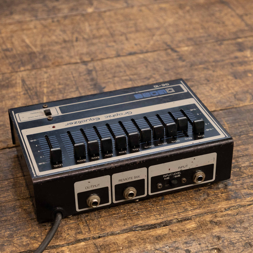 Boss GE-10 Graphic Equalizer Pedal - Converted for Australian Use
