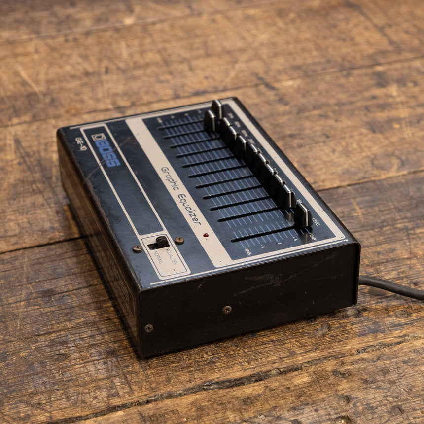 Boss GE-10 Graphic Equalizer Pedal - Converted for Australian Use