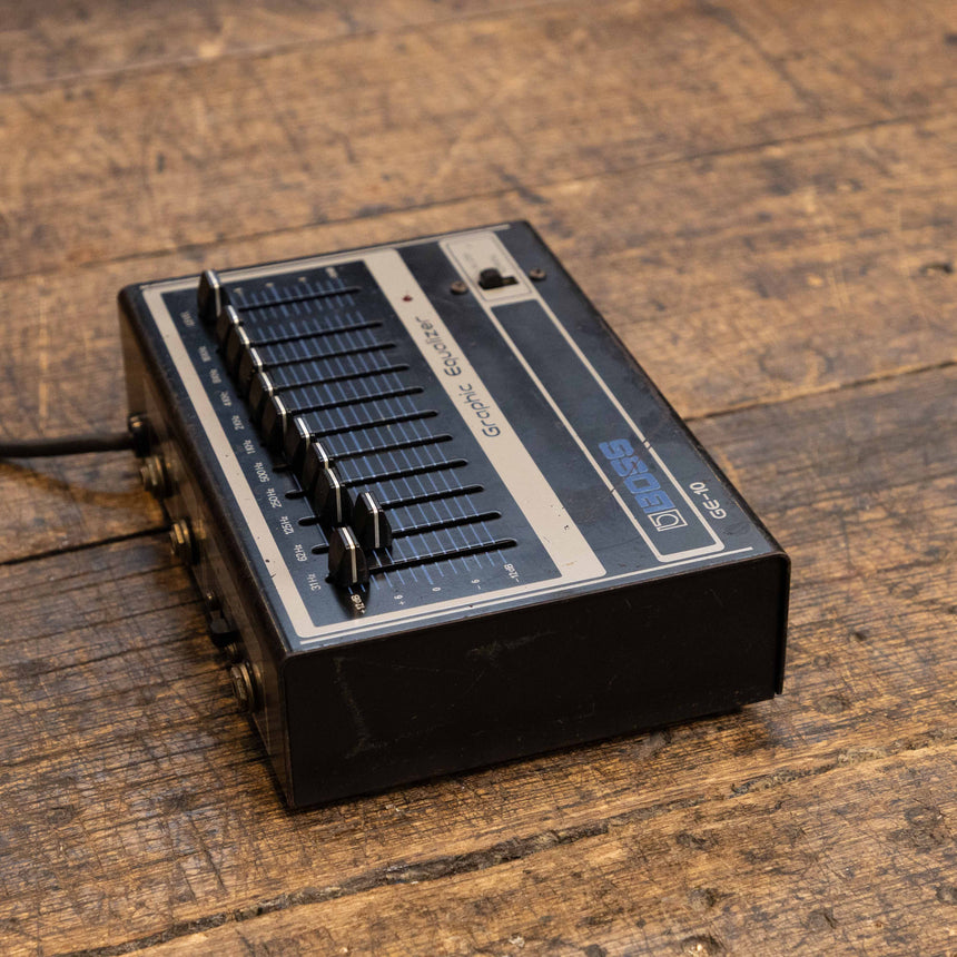 Boss GE-10 Graphic Equalizer Pedal - Converted for Australian Use