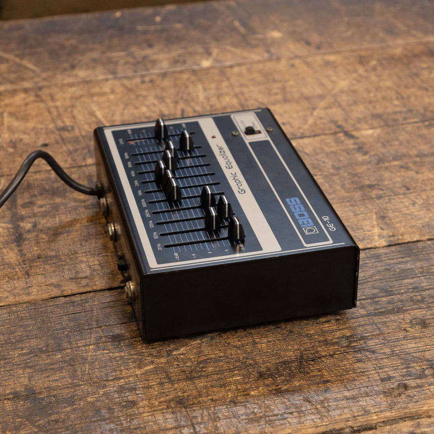 Boss GE-10 Graphic Equalizer Pedal - Converted for Australian Use