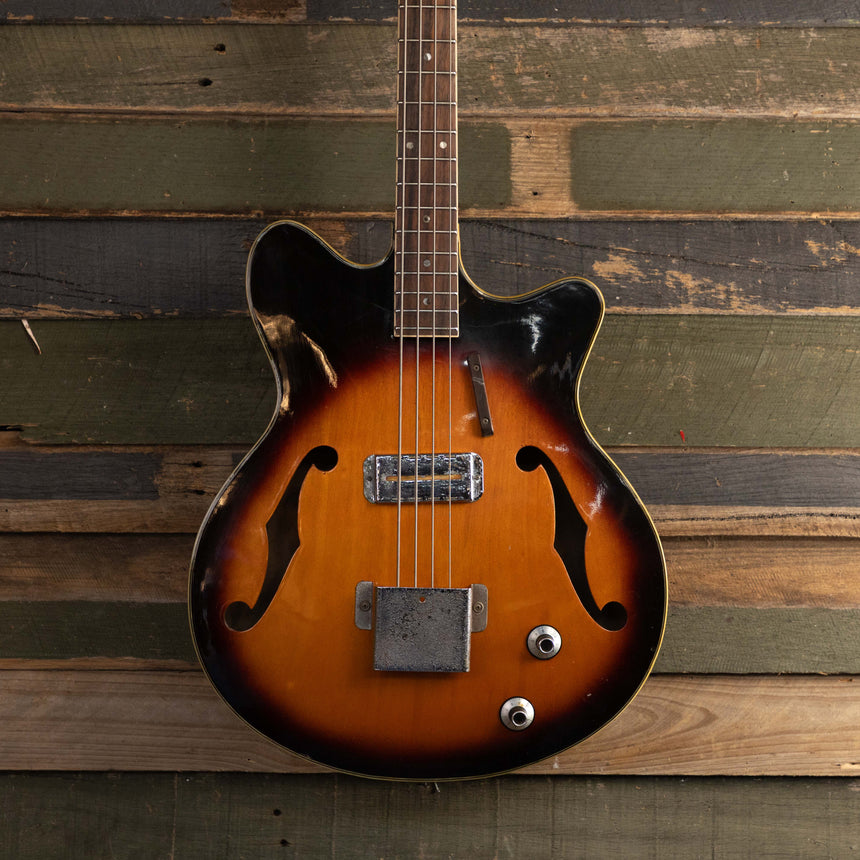 Guyatone SB-1 Hollowbody Bass - Sunburst 1967