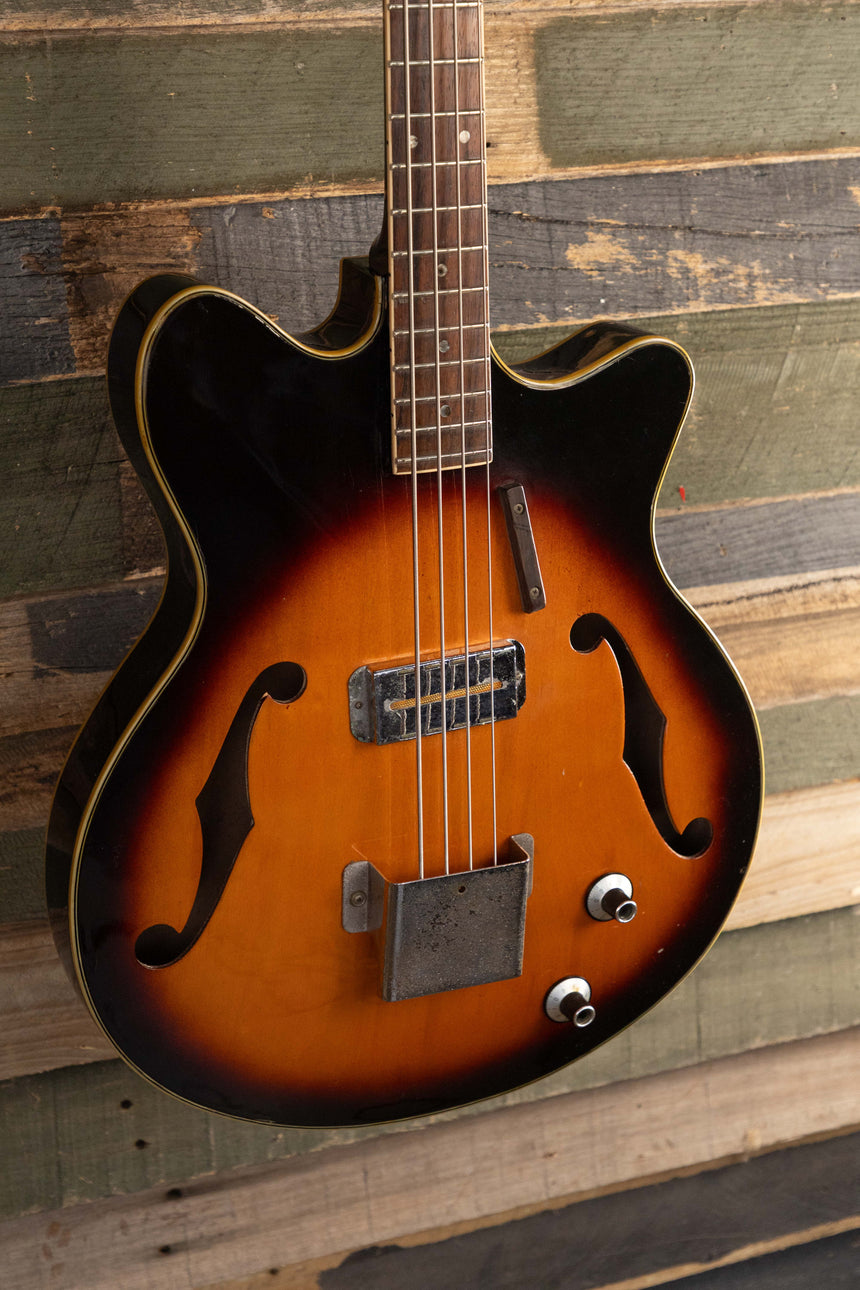 Guyatone SB-1 Hollowbody Bass - Sunburst 1967