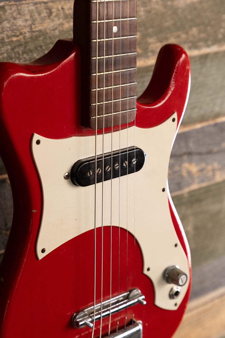 Chushin Gakki/Audition (~Teisco-ish) style mini guitar - made in Japan - 1970s