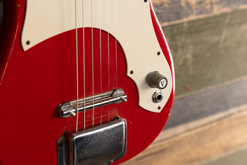 Chushin Gakki/Audition (~Teisco-ish) style mini guitar - made in Japan - 1970s