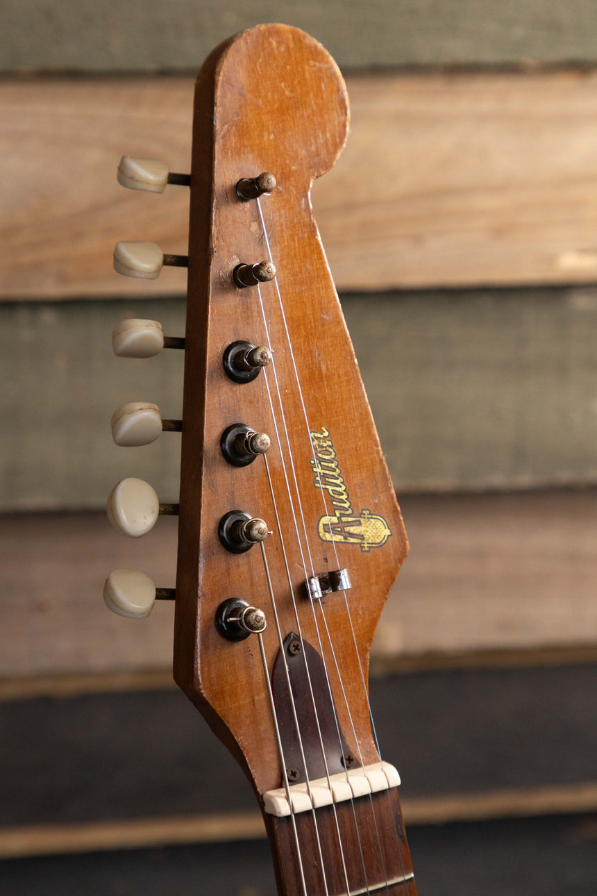 Chushin Gakki/Audition (~Teisco-ish) style mini guitar - made in Japan - 1970s