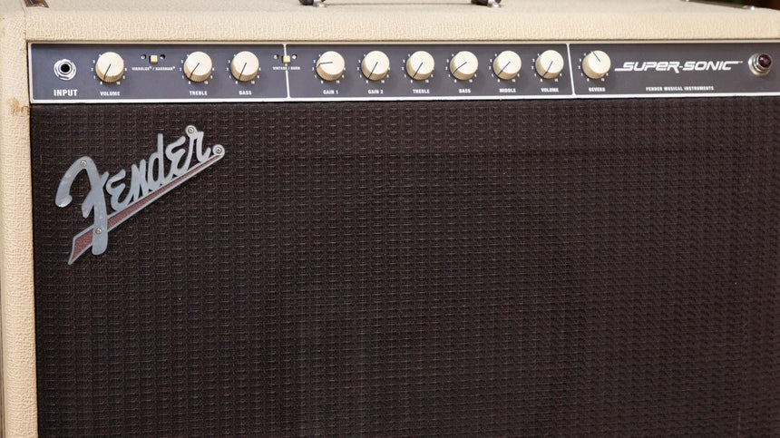 Fender Super-Sonic 112 2-Channel 60-Watt 1x12" Guitar Combo 2006 - 2011