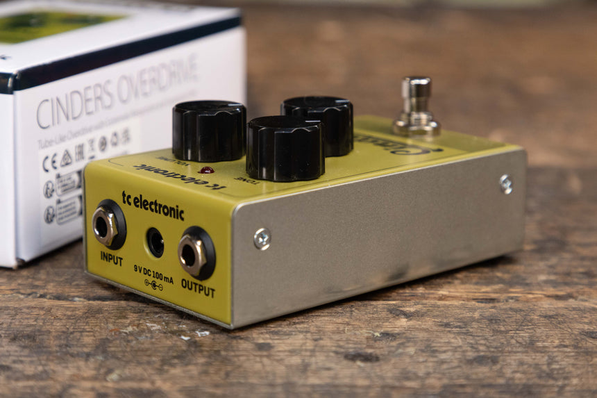 TC Electronic Cinders Analog Overdrive Pedal