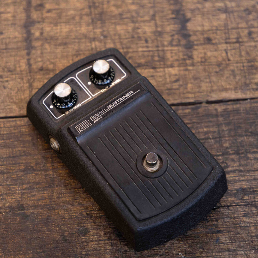 roland pedal sustain Roland AS-1 Sustainer – Clingan Guitars