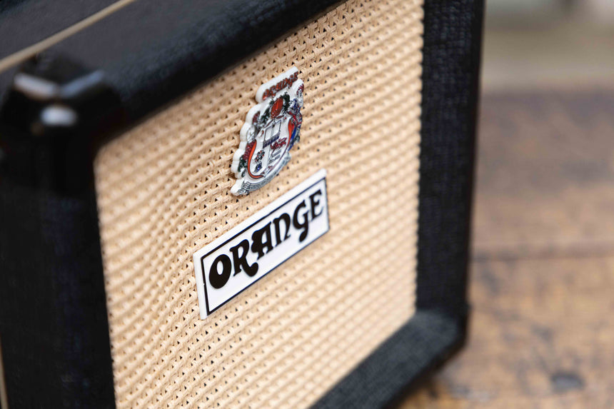 Orange PPC108 1x8" Closed-Back Guitar Speaker Cabinet - Black