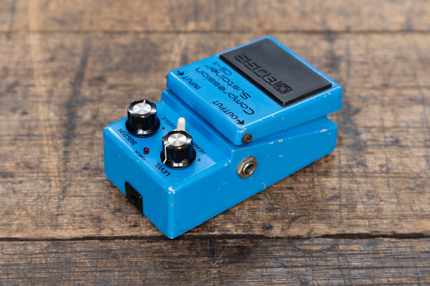 Boss CS-1 Compression Sustainer (Black Label) 1978 - 1982 - Blue