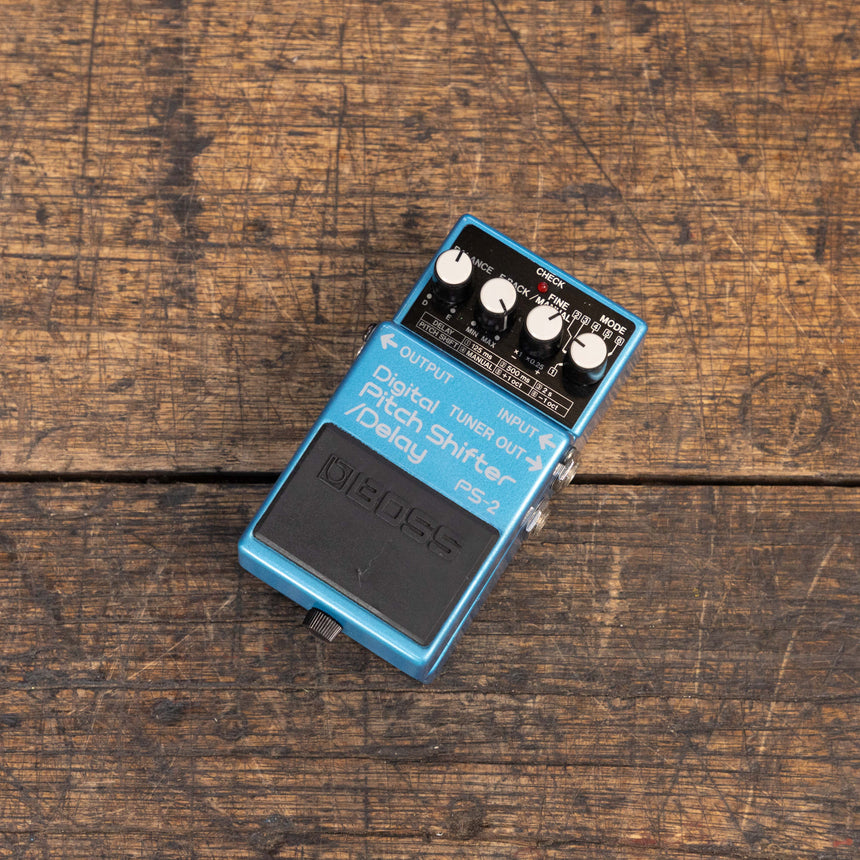 Boss PS-2 Digital Pitch Shifter/Delay (Blue Label) 1987 - 1992 - Blue