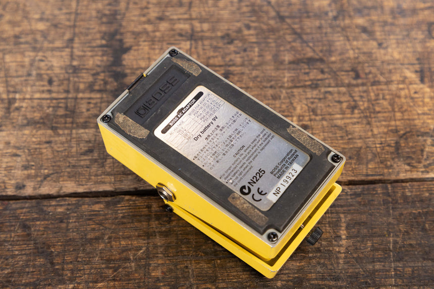 Boss SD-1 Super OverDrive (Silver Label) 1997 - Present - Yellow
