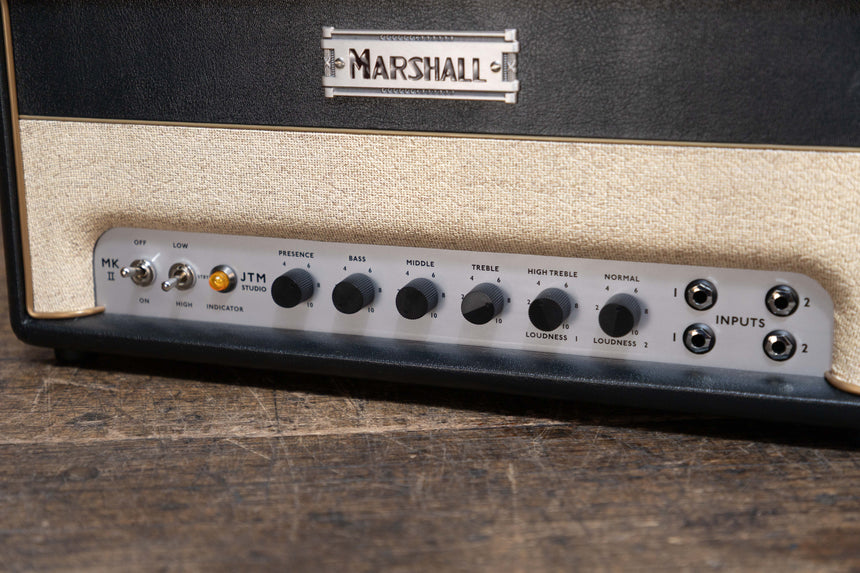 Marshall Studio JTM ST20H "MK II" 20-Watt Guitar Amp Head 2023 - Present - Black