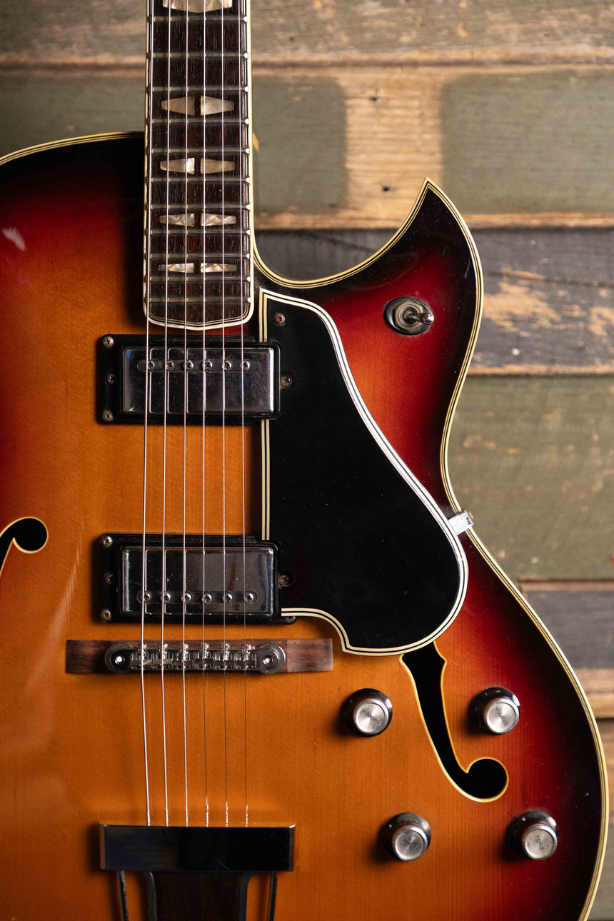 Yamaha Ae-11 Hollow Body Sunburst 67-73