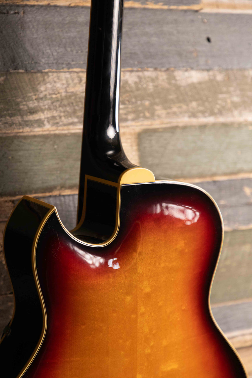 Yamaha Ae-11 Hollow Body Sunburst 67-73