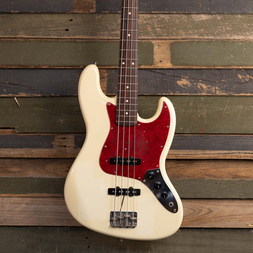 1997-2000 Fender JB-62 Jazz Bass - Olympic White