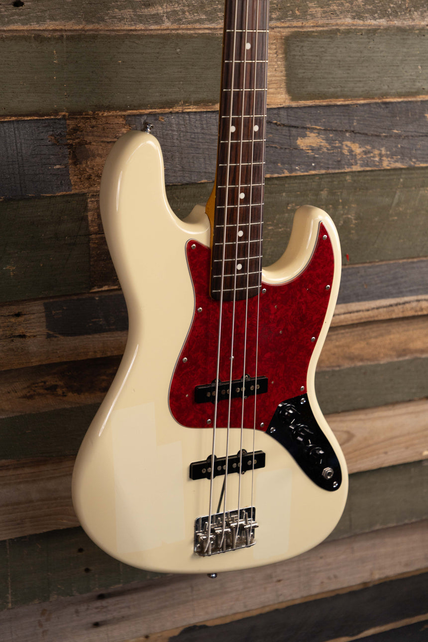 1997-2000 Fender JB-62 Jazz Bass - Olympic White