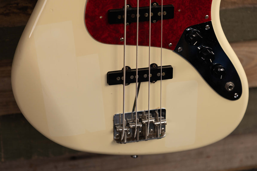 1997-2000 Fender JB-62 Jazz Bass - Olympic White