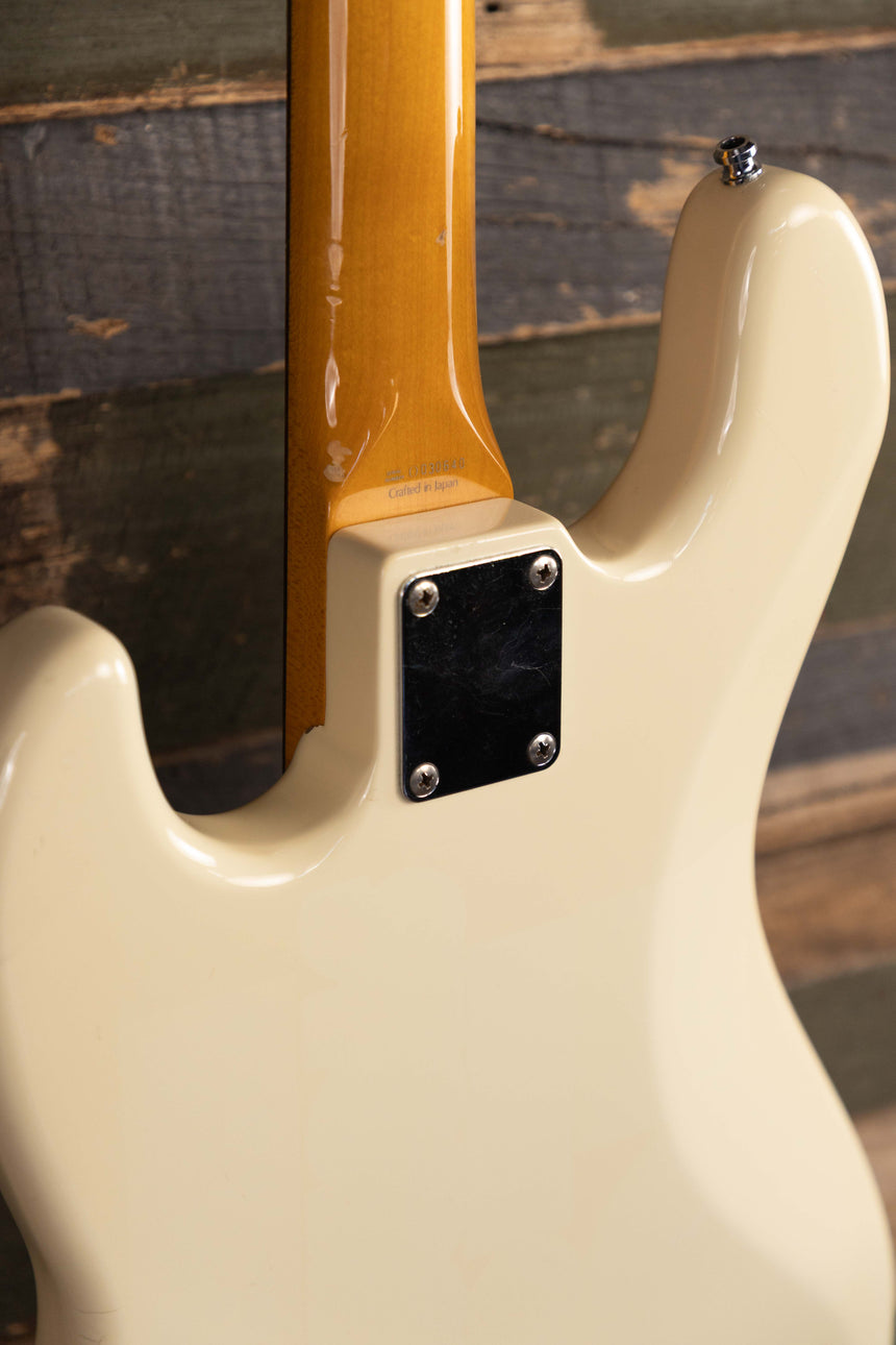 1997-2000 Fender JB-62 Jazz Bass - Olympic White