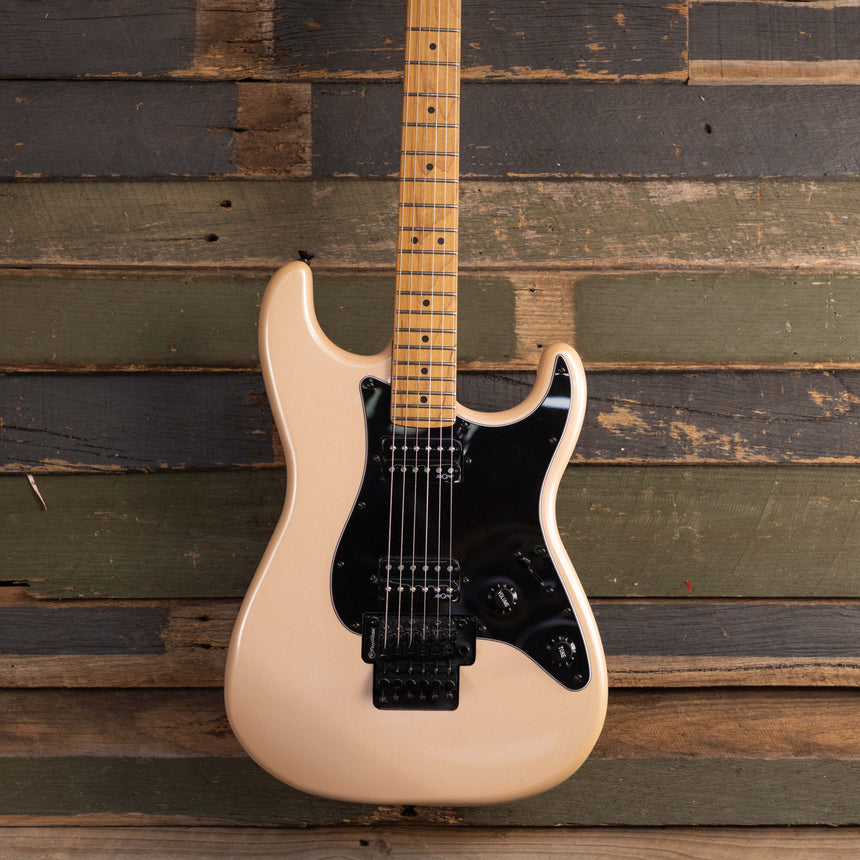 Squier Contemporary Stratocaster HH FR Roasted - Sheel Pink Pearl