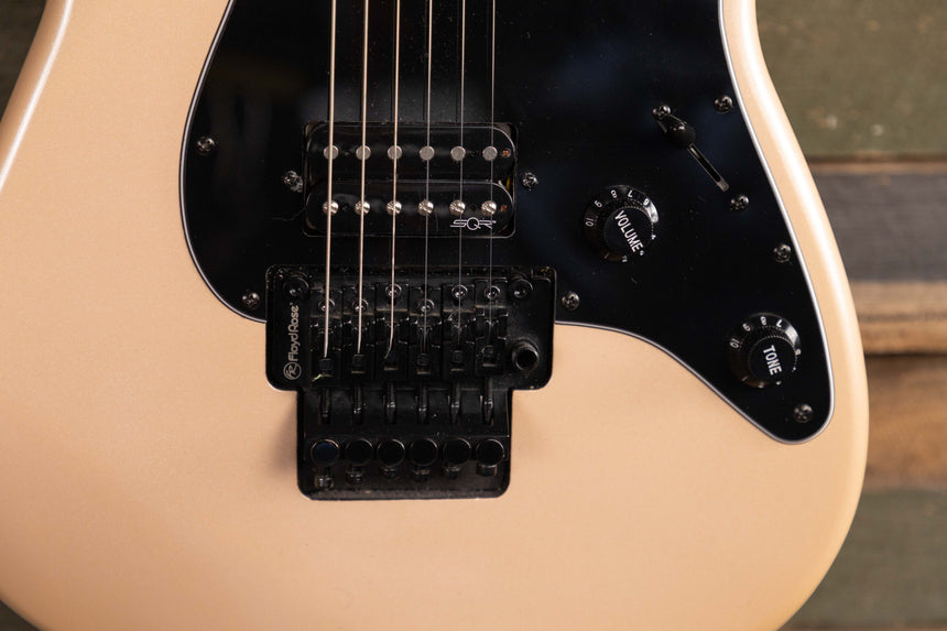 Squier Contemporary Stratocaster HH FR Roasted - Sheel Pink Pearl