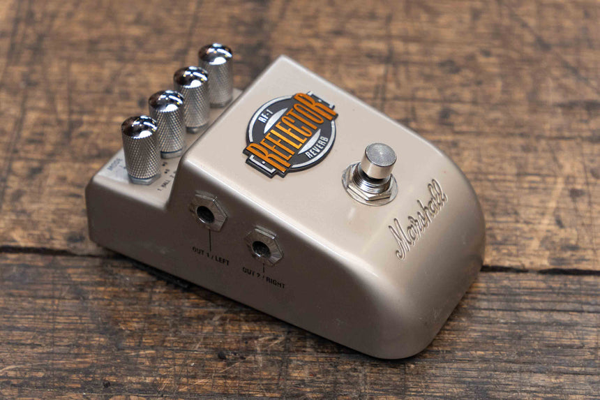 Marshall RF-1 Reflector Reverb Pedal 2010s - Silver