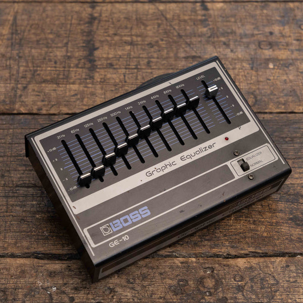 Boss GE-10 Graphic EQ – Clingan Guitars