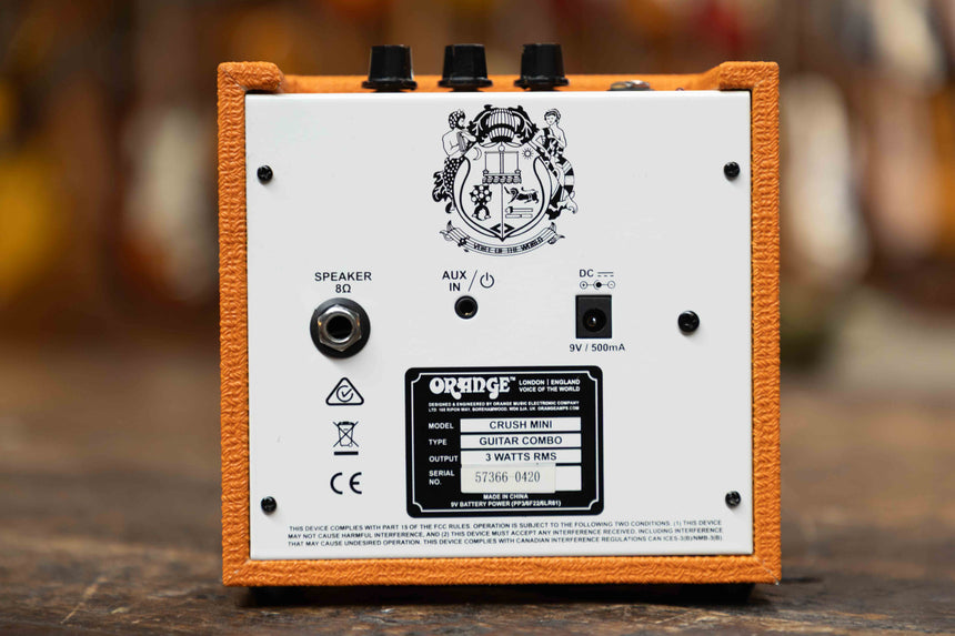 Orange Crush Mini 3-Watt 1x4" Guitar Combo 2018 - Present - Orange