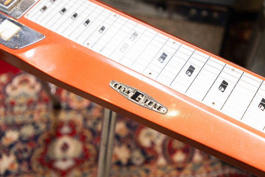 Guyatone HG-108C 8-String Lap Steel Gold Foil Pickups 1960 - Aged Candy Orange