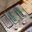 Teisco Double Neck Steel 1950's - Natural and Black With OHSC