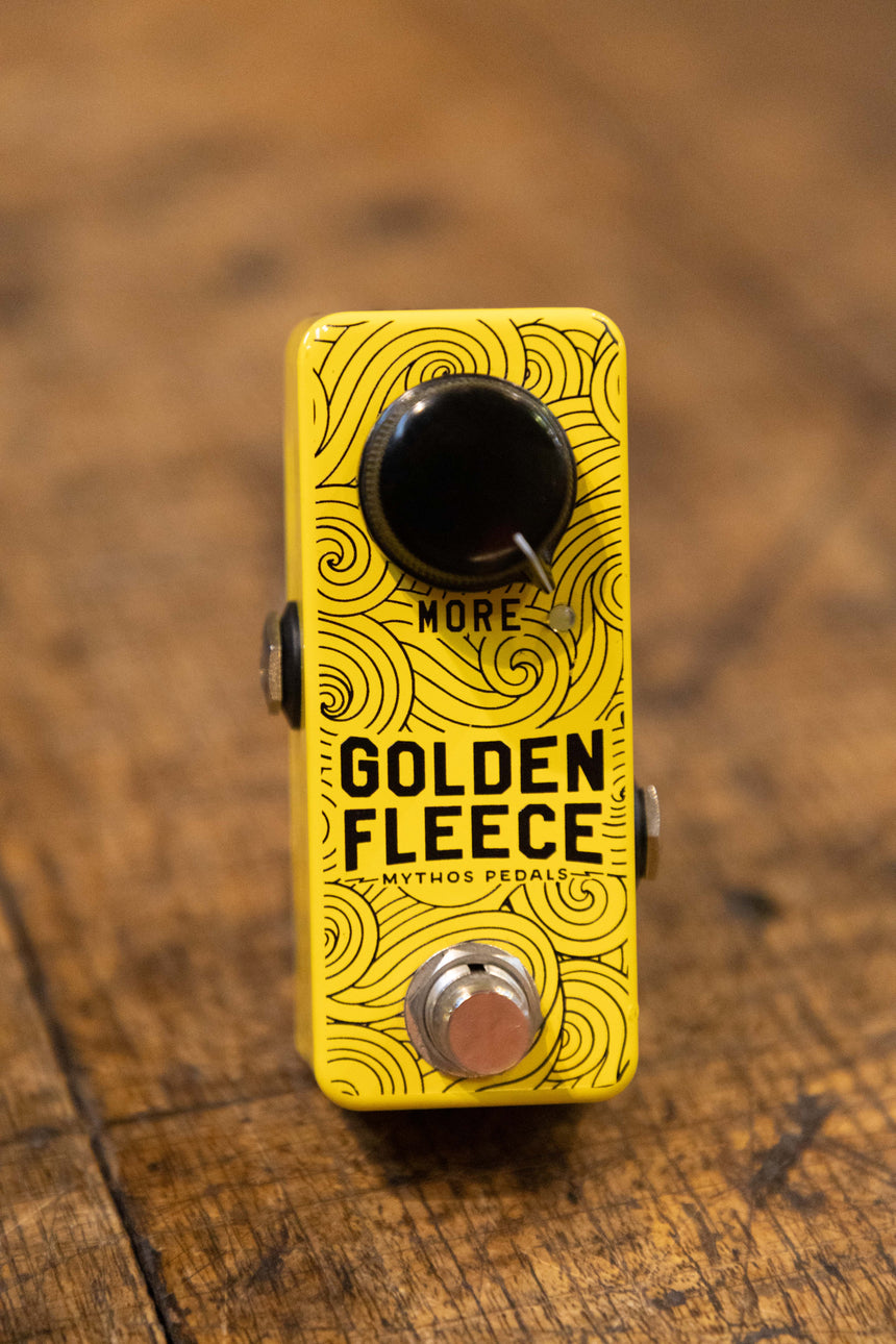 Mythos Pedals Golden Fleece Mini Fuzz 2010s - Yellow