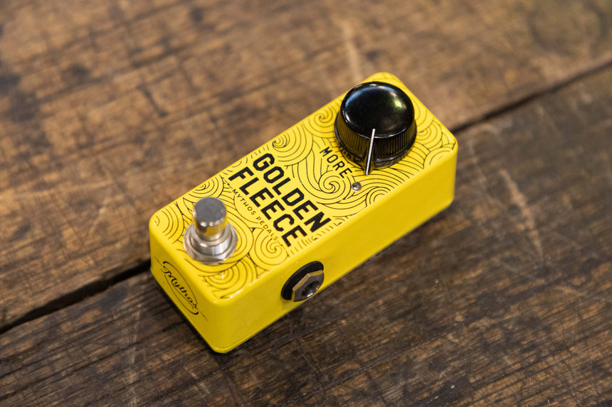 Mythos Pedals Golden Fleece Mini Fuzz 2010s - Yellow