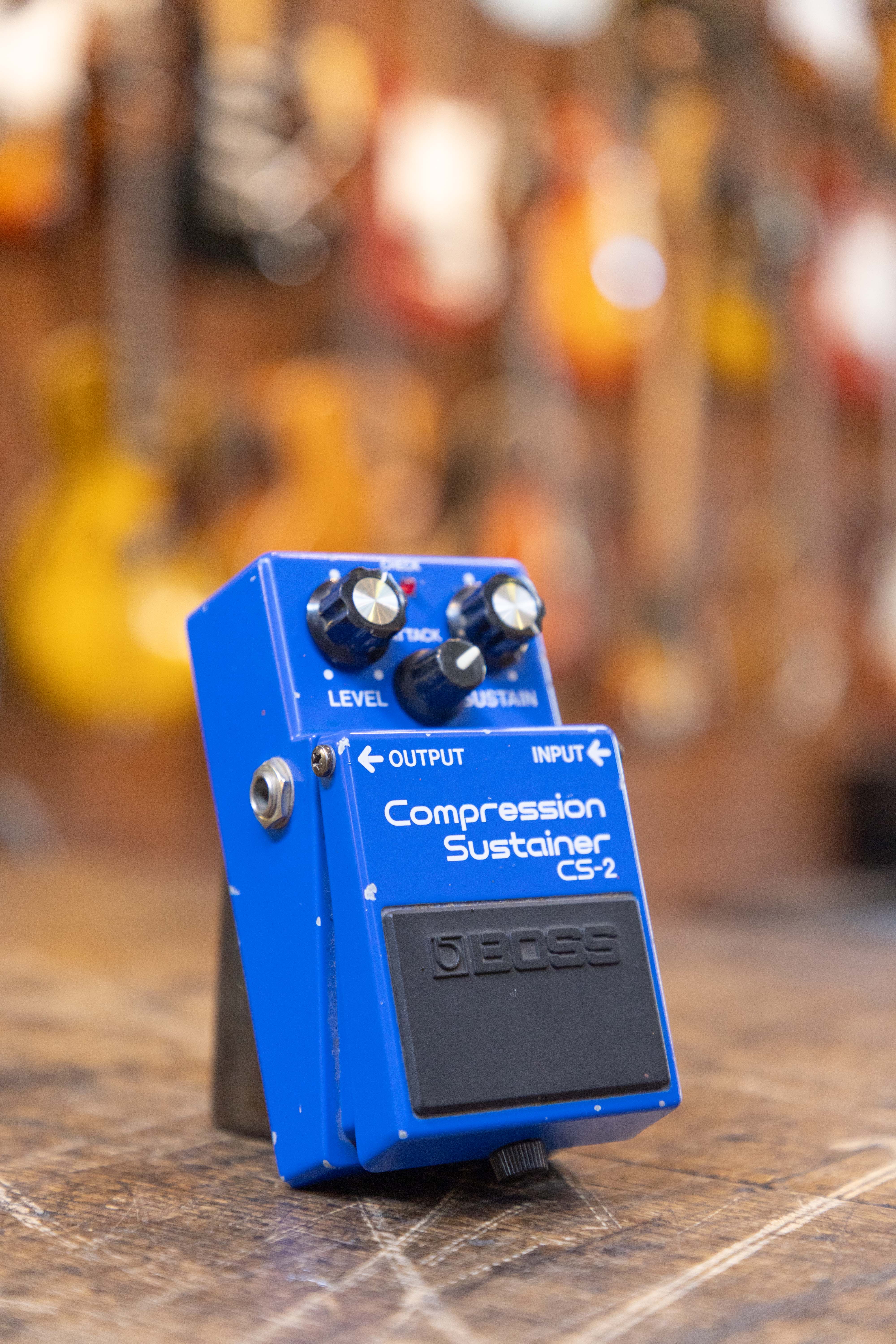 BOSS CS-2 Compression Sustainer Vintage Guitar Effector
