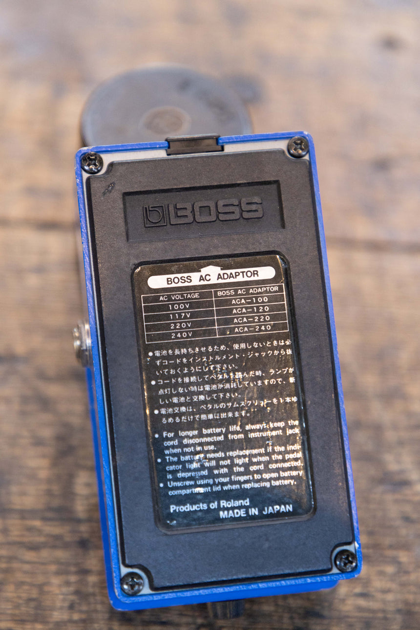 Boss CS-2 Compression Sustainer (Black Label) 1981 - 1986 - Blue